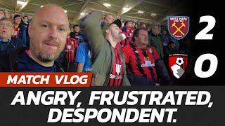 Are Bournemouth The UNLUCKIEST Team In The Premier League? 😡🤬  | West Ham Matchday Vlog
