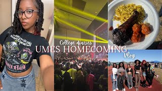 College Diaries EP 6: UMES HOMECOMING VLOG | Pep Rally, Tailgate, Concert + more ♡