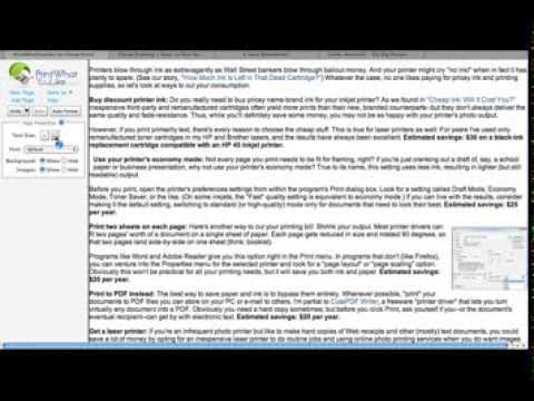 Printwhatyoulike Demo Youtube