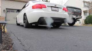 VRSF Catless Downpipe on 2011 BMW N55 335i (Muffler delete)