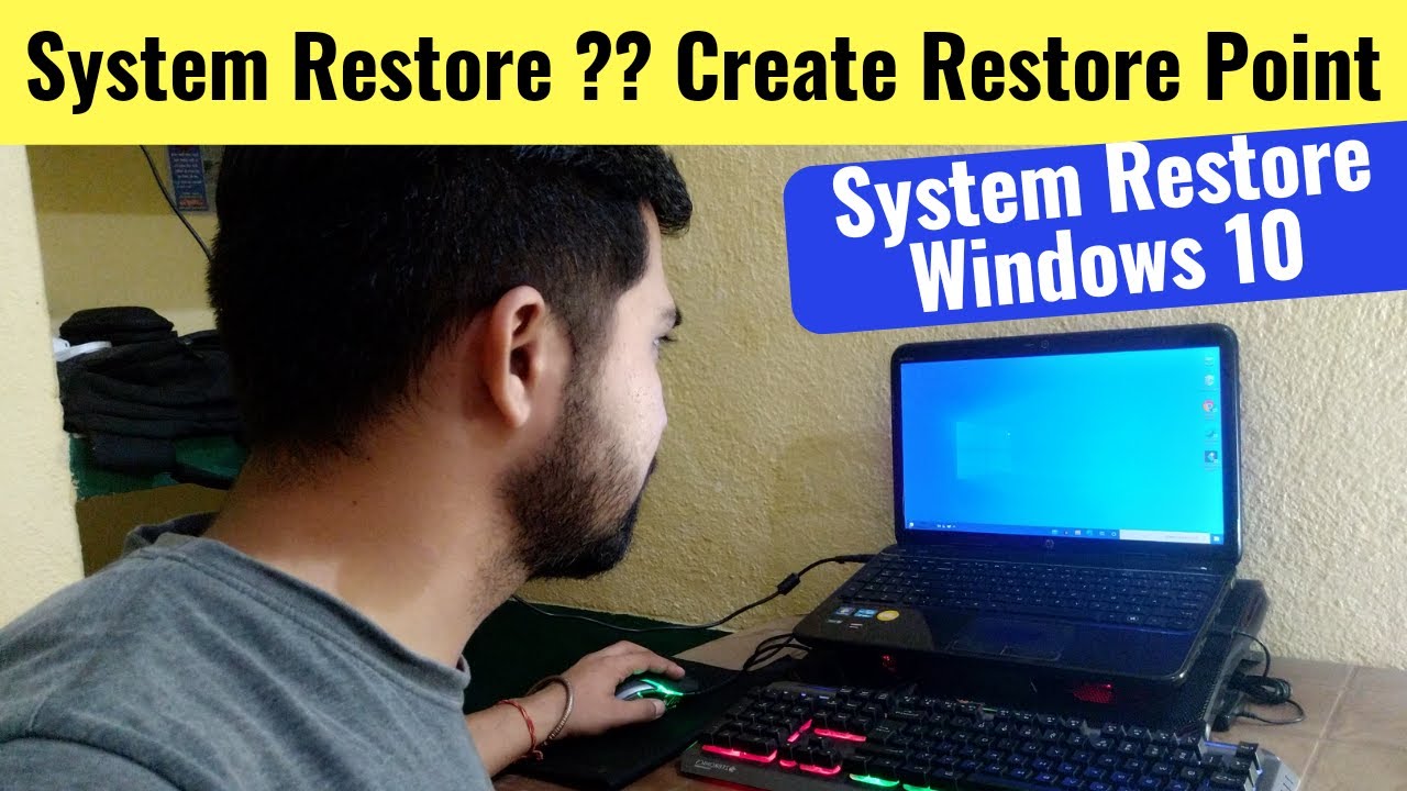 How To Create System Restore Point In Windows 10 And How To System ...