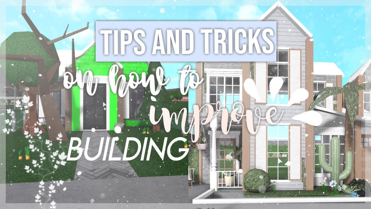 Bloxburg | Tips And Tricks On How To Improve Your Builds! - YouTube