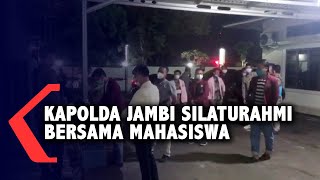 Kapolda Jambi Silaturahmi Bersama Mahasiswa