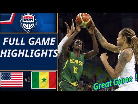 Baloncesto EE. UU. vs Senegal JUEGO COMPLETO Juegos Olímpicos 2024 Baloncesto femenino de EE. UU. Hoy