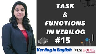 Task and Functions in Verilog | #15 |  Verilog in English