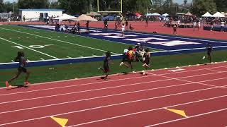 Presley LeFlore (Imani Speed City 10u girls) 6/22/24 - 1500 Regional final - 2nd place 5:12 PR