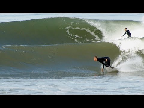 Surfing RARE Rivermouth Wave RAW