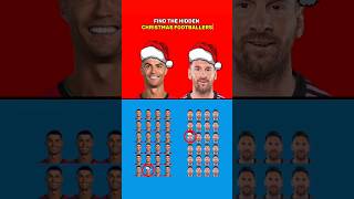 FIND The Hidden Christmas Footballers!?⚽️🎄- Football #shorts #football