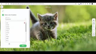 Group maker in Classroomscreen com