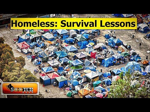 Survival Lessons From The Homeless - YouTube