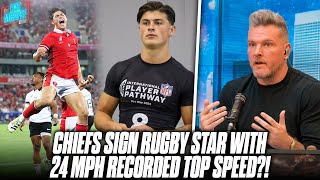 Chiefs Sign Rugby Star, Built Like An ANIMAL | Pat McAfee Reacts