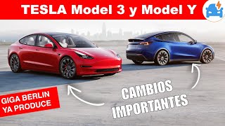 Giga Berlin empieza a producir, Model X PLAID, Cambios del Tesla Model 3