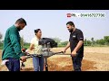 1मिनट में 100 गड्ढे करने की मशीन earth auger machine earth auger post hole digger machine kheti