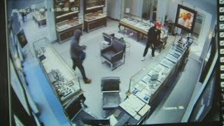 Surveillance Video of $1 Million Diamond Heist