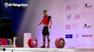 Luis Mosquera All Lifts (151+187) 2015 Junior World Championships