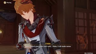 CHILDE IS FINALLY IS BACK!?!?!? (CUTSCENES)