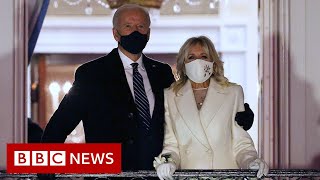 The story of Trump's last day and Biden's inauguration - BBC News