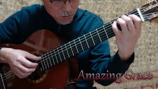 Amazing Grace (Christian Hymn)　アメイジング・グレイス（作曲者不詳） Solo Guitar　ソロギター　Kosei Chiba　千葉幸成