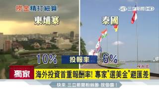 東南亞投資新寵兒！　專家「選美金」避匯差│三立新聞台