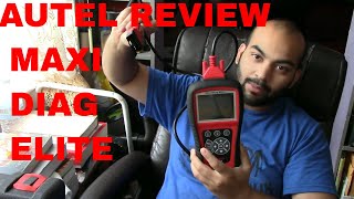 Autel maxi diag elite review