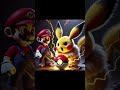 【スマブラ】マリオ対ピカチュウをaiで描いたら最後ヤバい事になった スマブラsp ポケモン マリオ