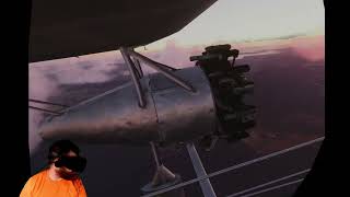 Fokker FVII Tri-Motor 1920s Vintage Aircraft MSFS2020 VR 200HP Radial Tractor over Albany Australia