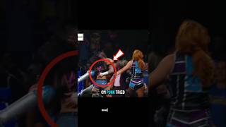 Cm Punk Saving Aj Lee From Hard Fall
