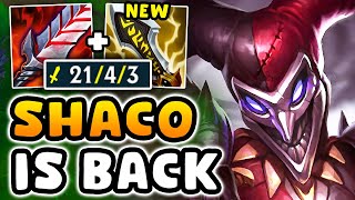 SHACO JUNGLE IS THE MOST BROKEN JUNGLER IN THE GAME RIGHT NOW!