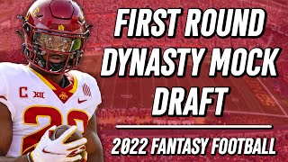 First Round Dynasty Mock Draft - 2022 Fantasy Football Advice