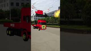 Fire engine | Special effects | 3d animation | future technology imagination