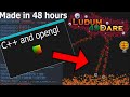 Making a game in 48 hours with c++ and opengl - Ludum Dare 49