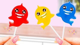 Rainbow Fruit Jelly 🌈1000+ Amazing Miniature Baby Shark Jelly Recipe Dessert 🍦Sweet Mini Cake