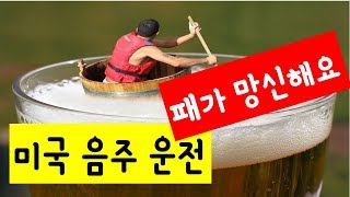 미국 음주 운전-패가 망신해요 - 음주단속에 걸렸을때 경찰단속형태,후유증