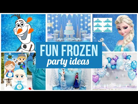 Decorate these frozen products for your next party