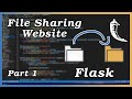 Setup - Create a File Sharing Website in Flask (Part 1)