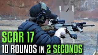 Scar 17 High Speed - 10 Rounds in 2 seconds