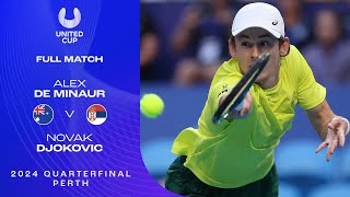 Alex de Minaur v Novak Djokovic Full Match | United Cup 2024 Quarterfinal