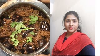 Stuffed brinjal recipe #guttivankayacurry #stuffedbrinjal || “గుత్తి వంకాయ కూర\