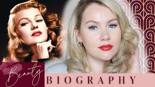 Rita Hayworth Makeup + Biography | Ashley Aye | Beauty Biography