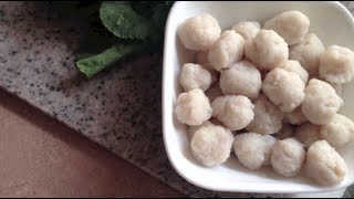 Thai Fish Meat Balls - Gluten Free -  (ลูกชิ้นปลา)