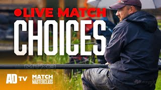 Live Match Fishing - Make The Correct Choices! -  Match Masterclass