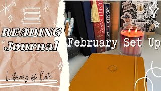 READING JOURNAL | February set up