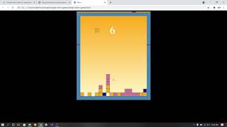 Simple Tetris Game In JavaScript, Canvas With Source Code | Source Code & Projects