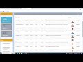 Django data table web design user application status