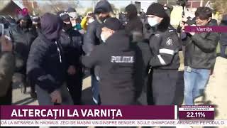 Spirite încinse la Varnița. Bătaie între transnistreni, localnici și veterani. Poliția a intervenit