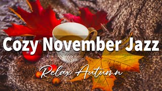 Cozy November Jazz ☕ Elegant November Jazz and Delicate Autumn Bossa Nova for Chill Out & De-Stress