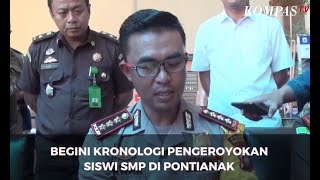 Begini Kronologi Pengeroyokan siswi SMP di Pontianak