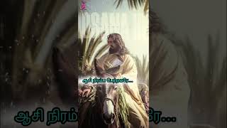 # குருத்து ஞாயிறு # Palm Sunday # தாவிதின் மகனுக்கு ஓசன்னா# Christian devotional song #அன்பே #love