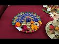 army welfare ladies diwali thali decoration ఆర్మీ వెల్పెర్ లేడీస్ దీపావళి థాలీ అలంకరణ