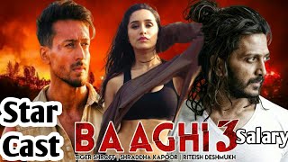 Baaghi 3 star cast. Baaghi 3 official trailer. Tiger Shroff. Shraddha Kapoor. Riteish D. Sajid N.